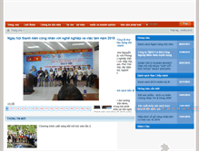 Tablet Screenshot of hoidoanhnghiepbinhchanh.vn
